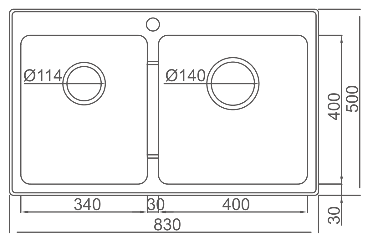 帕布洛不锈钢水槽SER920CD